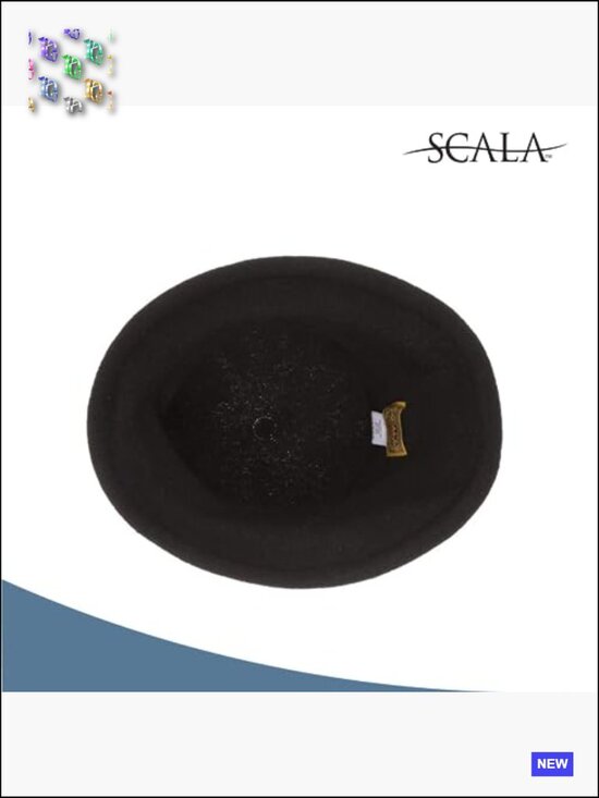 Boiled Wool Cloche Hat Solid Packable Lightweight Travel Classic Fit main image 4